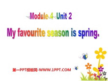 《My favourite season is spring》PPT课件2ppt课件
