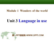 《Language in use》Wonders of the world PPT课件ppt课件