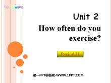 《How often do you exercise?》PPT课件13ppt课件