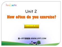 《How often do you exercise?》PPT课件14ppt课件