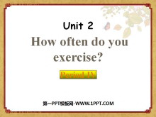 《How often do you exercise?》PPT课件15ppt课件