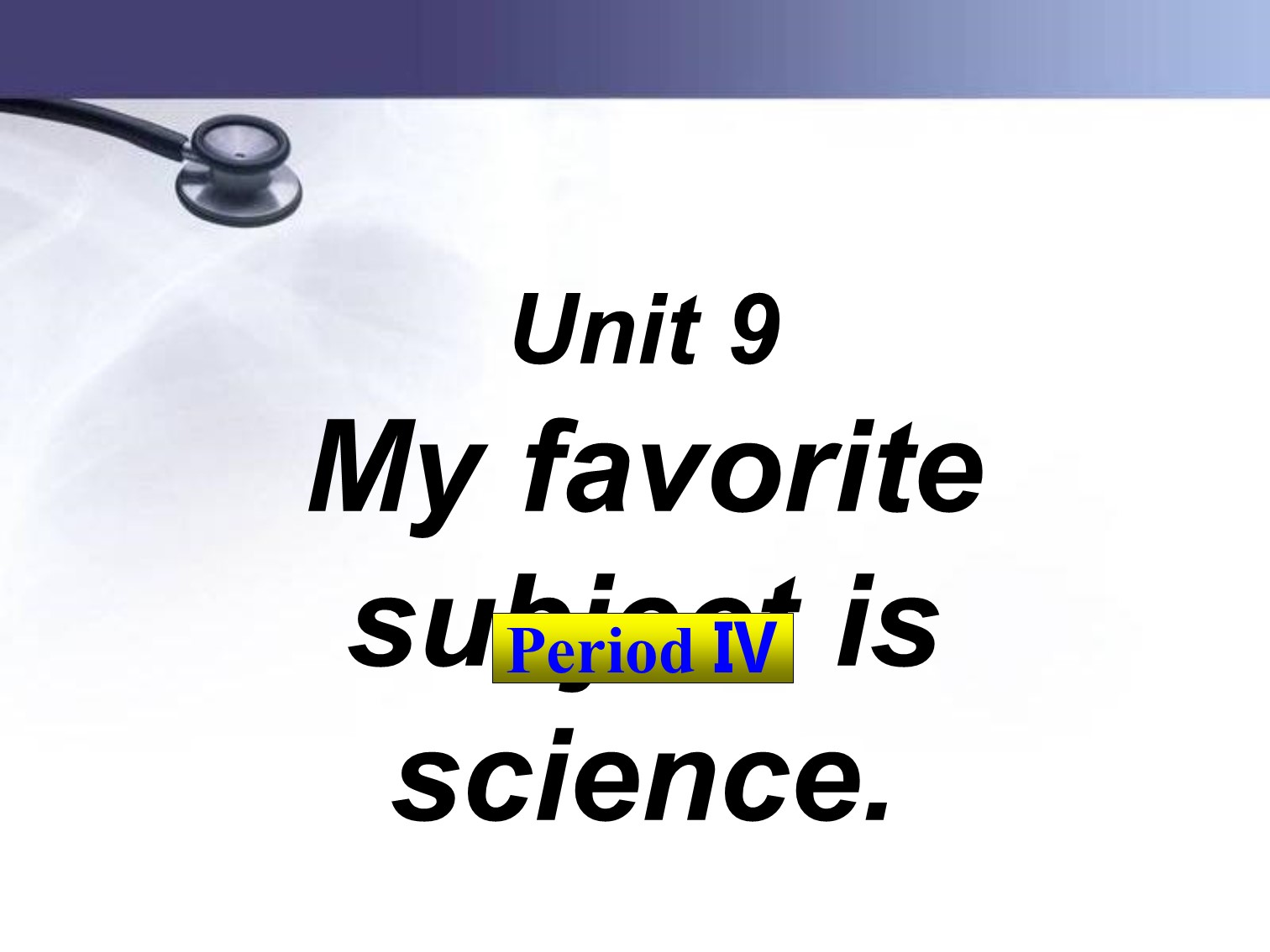 《My favorite subject is science》PPT课件8ppt课件