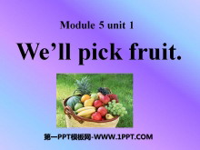 《We'll pick fruit》PPT课件