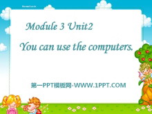 《You can use the computers》PPT课件
