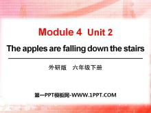 《The apples are falling down the stairs》PPT课件5