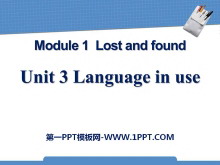 《Language in use》Lost and found PPT课件2
