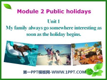 Public holidays PPT课件3