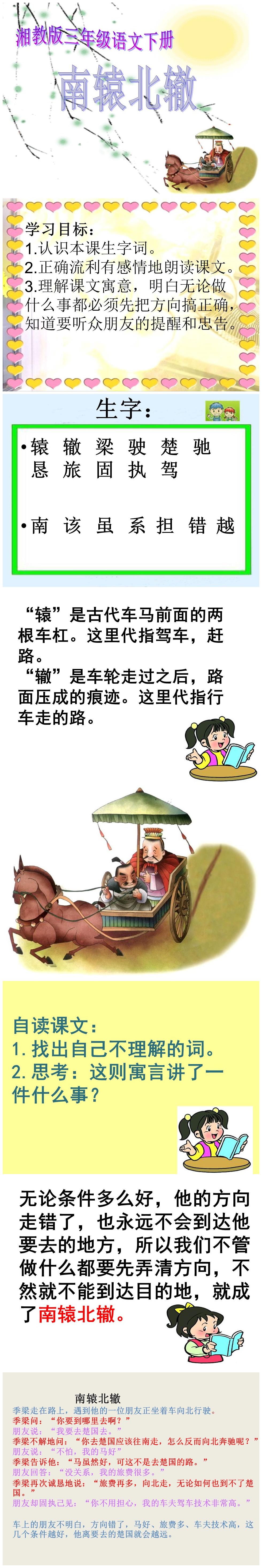 《南辕北辙》PPT课件9