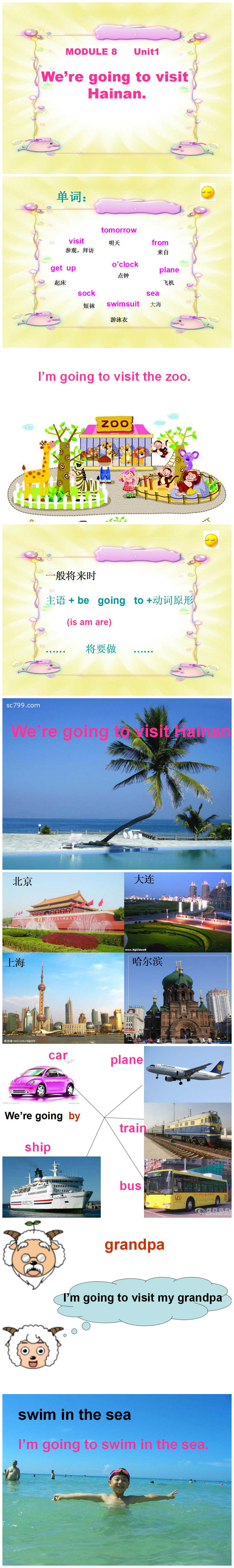 《We are going to visit Hainan》PPT课件3