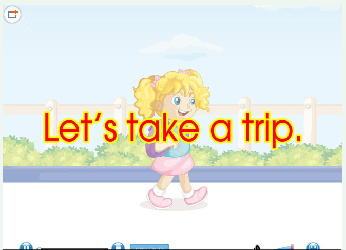 《Would you like to take a trip?》Flash动画课件PPT课件下载