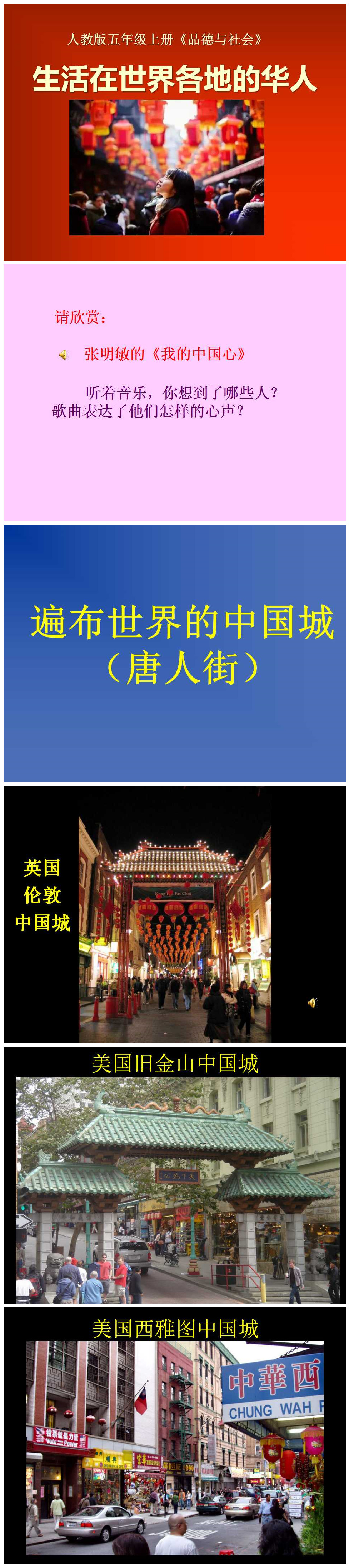 《生活在世界各地的华人》我们都是中华儿女PPT课件3PPT课件下载