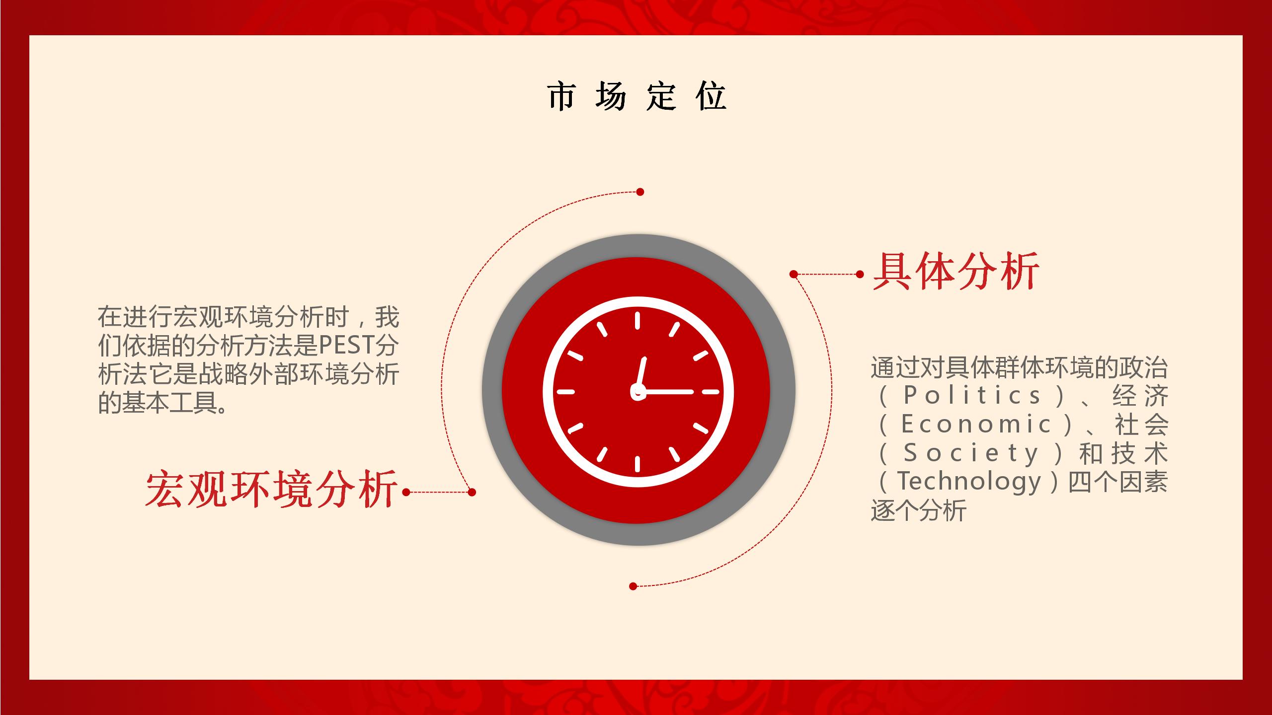 红色中国风年会活动策划PPT模板