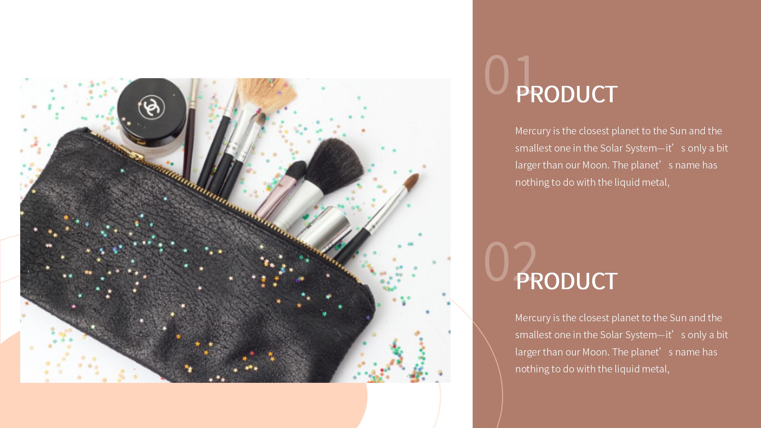 莫兰迪色高级化妆品产品介绍品牌宣传营销策划PPT模板