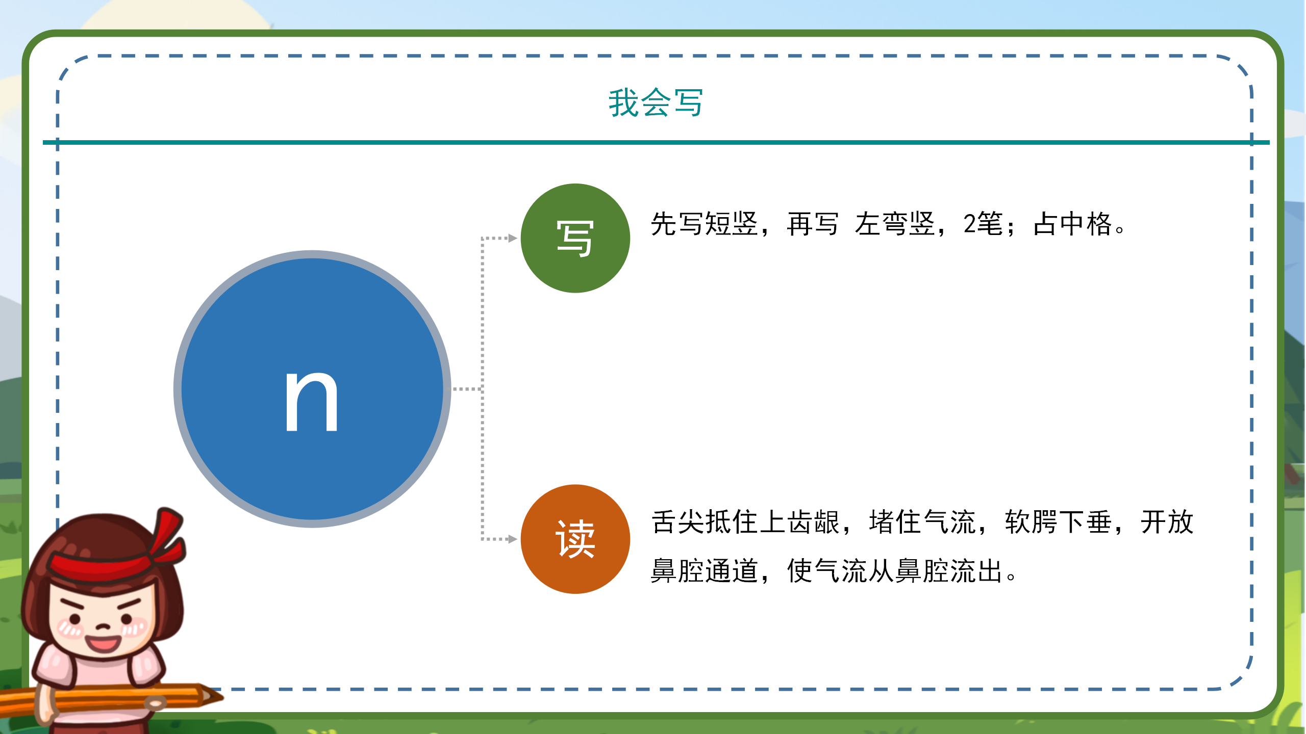 小学语文课件《dtnl》汉语拼音PPT模板