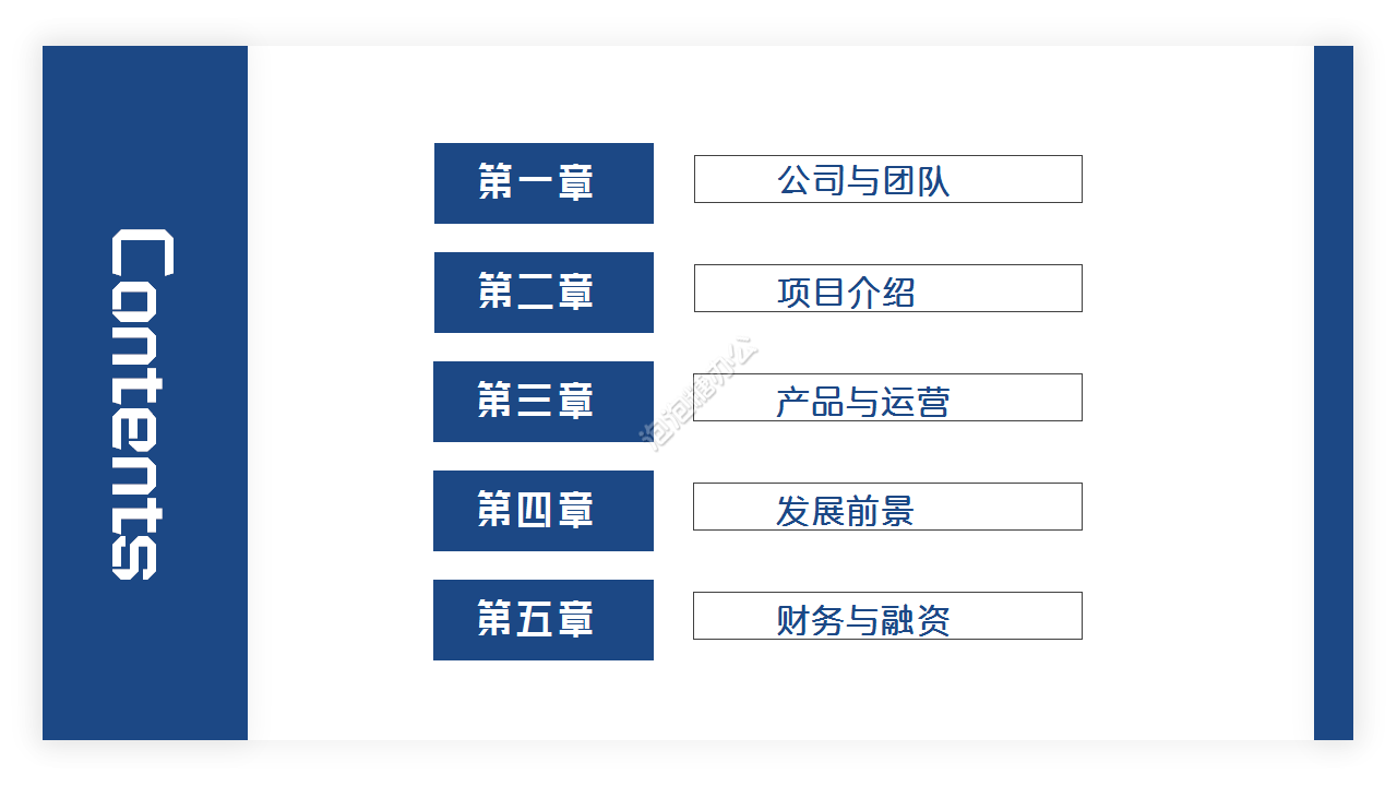 商务招商ppt模板